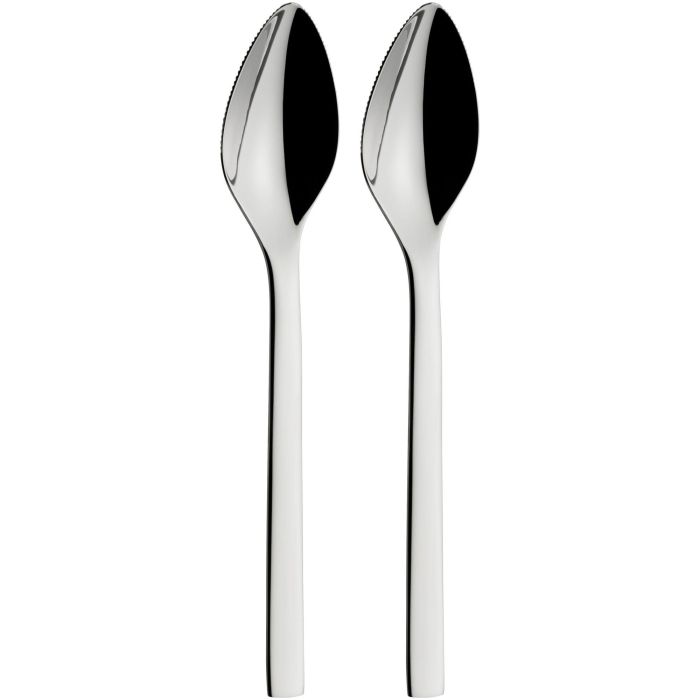 WMF 1291946042 Set de Cucharas para Pomelo Nuova, 2 piezas