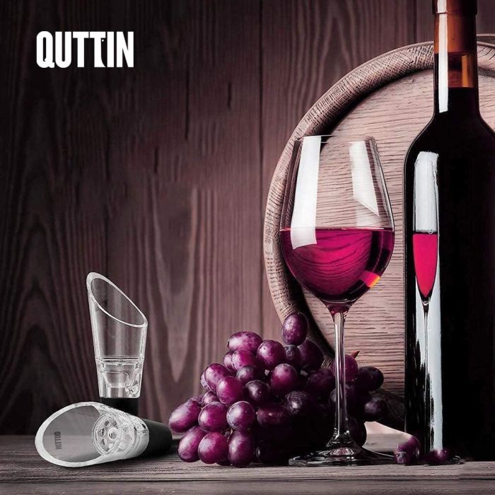 Inde Vertedor Vino Plástico 6,9 cm Ancho x 2,7 cm Alto x 14,4 cm Largo 2 Inde Vertedor Vino Plástico 6,9 cm Ancho x 2,7 cm Alto x 14,4 cm Largo 2