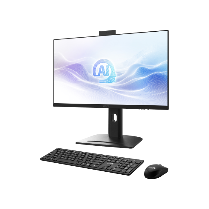 MSI All-in-One AM273Q AI 1UM-055ES, 27" IPS 2560x1440 (WQHD) 100Hz, Intel Ultra 7 155H, Intel Iris Xe Graphics, 32GB DDR5, SSD 1TB, Windows 11 Pro, Negro 2