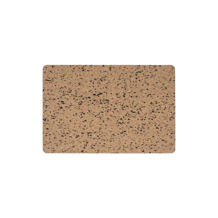 Bi-office Tablero de corcho sin marco eco doble cara con goma eva negra 600x400 mm certificado PEFC para organización del hogar