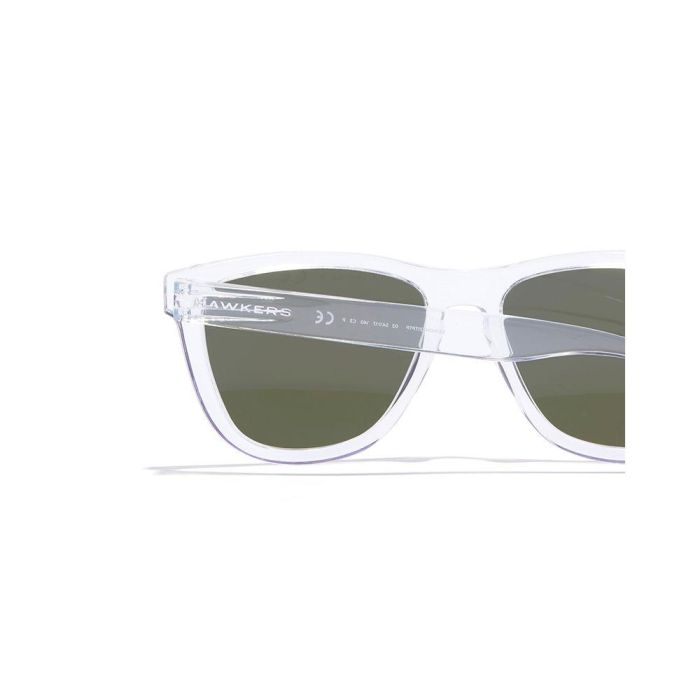 Hawkers Gafas de Sol ONE RAW Polarized #air emerald UV400 Unisex Cuadradas Lente Verde Esmeralda
