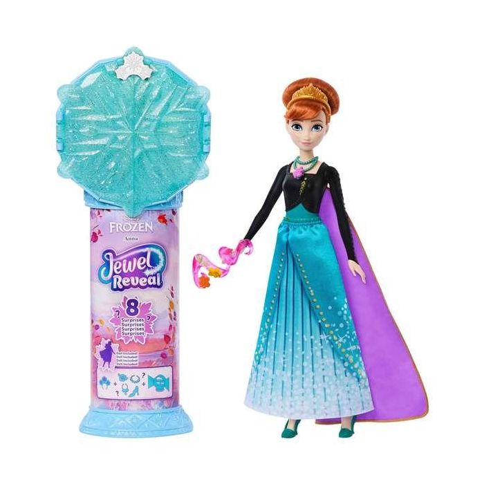 Muñeca disney frozen anna reveal con accesorio sorpresa 33x18x8 cm. 1