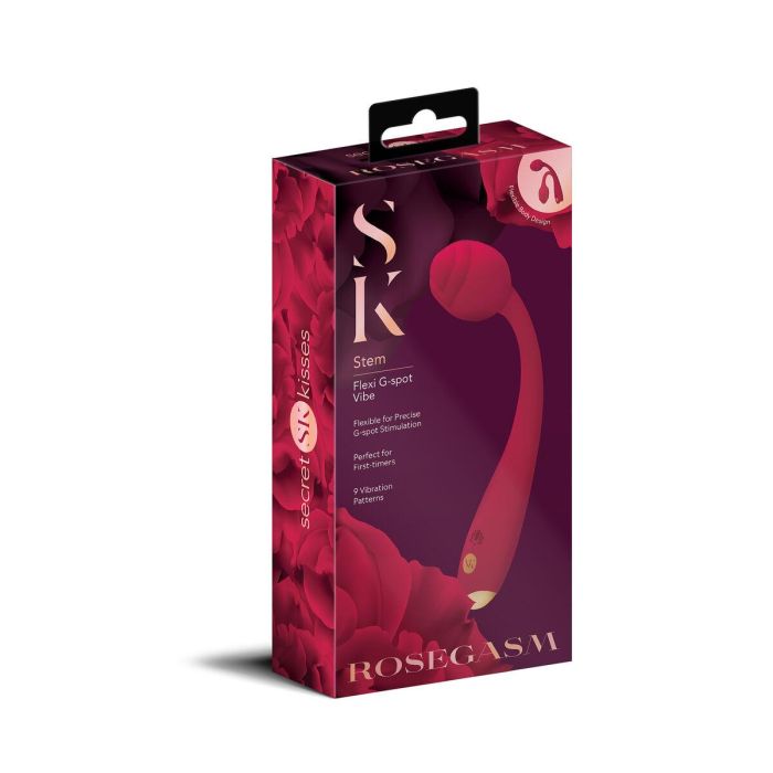 Masajeador Secret Kisses Rojo 1 Masajeador Secret Kisses Rojo 1