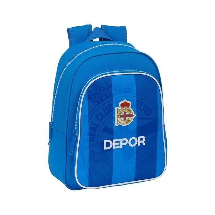 Safta Mochila Infantil Adaptable a Carro Real Deportivo De La Coruña 27x33x10cm 0 Safta Mochila Infantil Adaptable a Carro Real Deportivo De La Coruña 27x33x10cm 0