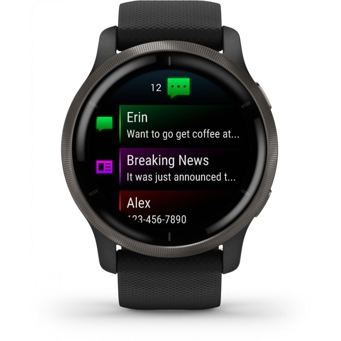 Garmin Venu 2 Smartwatch GPS 45mm, Reloj Inteligente Fitness con Música, Pagos y Monitor de Salud, Color Negro 28 Garmin Venu 2 Smartwatch GPS 45mm, Reloj Inteligente Fitness con Música, Pagos y Monitor de Salud, Color Negro 28