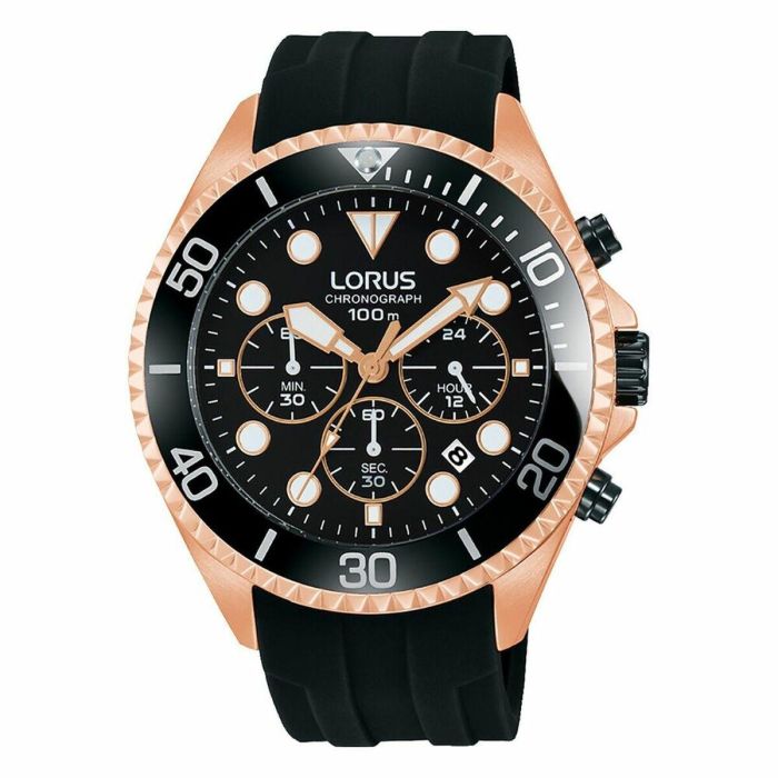 Reloj Hombre Lorus SPORTS Negro (Ø 45 mm) Reloj Hombre Lorus SPORTS Negro (Ø 45 mm)
