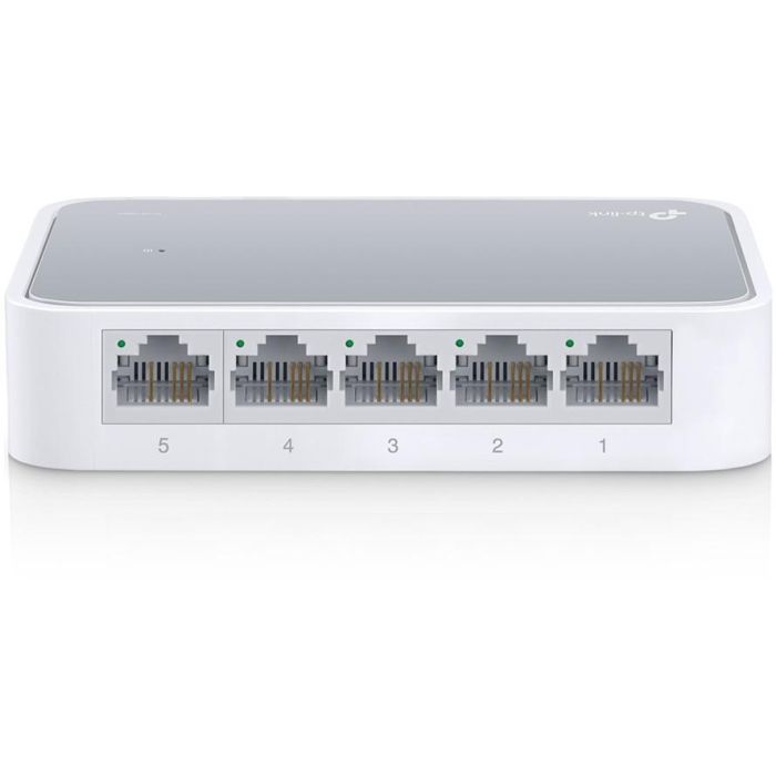 TP-Link TL-SG1005D Switch de Escritorio 5 Puertos Gigabit Ethernet (10/100/1000Mbps), con Ahorro de Energía, Plug & Play y Diseño Silencioso 0 TP-Link TL-SG1005D Switch de Escritorio 5 Puertos Gigabit Ethernet (10/100/1000Mbps), con Ahorro de Energía, Plug & Play y Diseño Silencioso 0