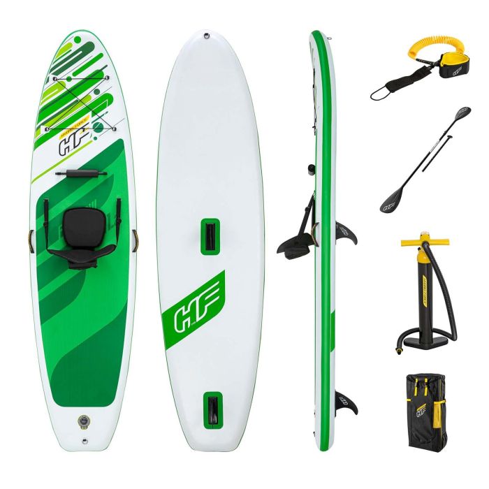 Bestway 65310 - Tabla de Paddle Surf Inflable Freesoul SUP, 340x89x15cm, Incluye Paleta y Accesorios, Máx. 160kg Bestway 65310 - Tabla de Paddle Surf Inflable Freesoul SUP, 340x89x15cm, Incluye Paleta y Accesorios, Máx. 160kg