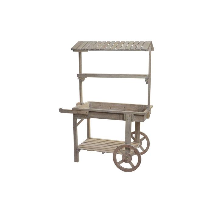 Carro Shabby DKD Home Decor Marron Claro 44 x 130 x 95 cm