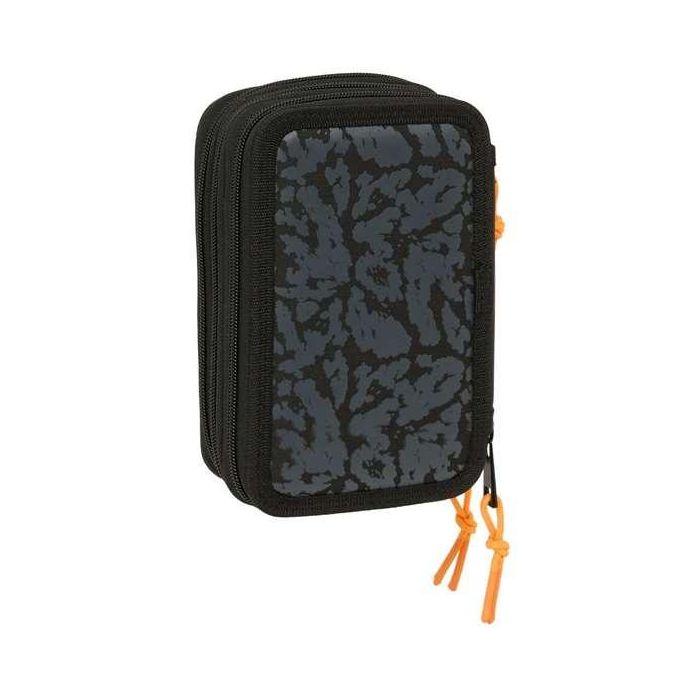 Plumier Triple Naruto Negro 12,5 x 19,5 x 5,5 cm 37 Piezas 1 Plumier Triple Naruto Negro 12,5 x 19,5 x 5,5 cm 37 Piezas 1