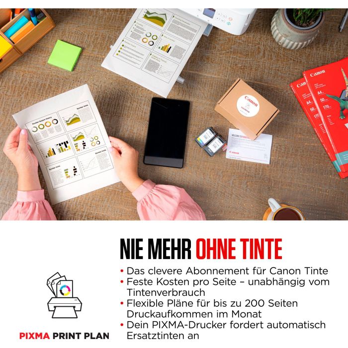 Canon PIXMA TS7450i Impresora Multifunción 3 en 1 Inyección de Tinta A4 WiFi Dúplex ADF 9 Canon PIXMA TS7450i Impresora Multifunción 3 en 1 Inyección de Tinta A4 WiFi Dúplex ADF 9