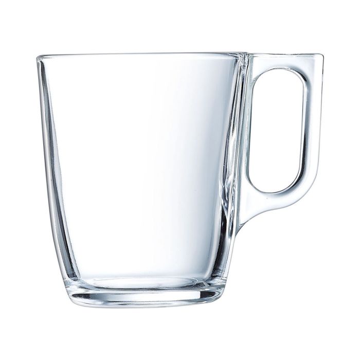 Taza Mug Arcoroc Voluto Transparente 250 ml (6 Unidades) 1