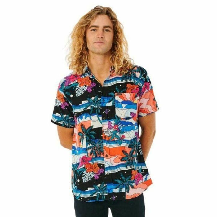 Camisa Rip Curl Party Pack Negro 0 Camisa Rip Curl Party Pack Negro 0
