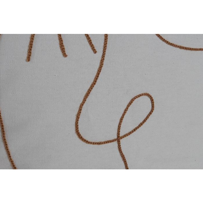 DKD Home Decor Cojin Boho Crema 10 x 45 x 45 cm (4 Unidades) 2