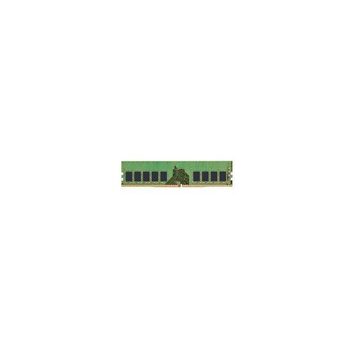 Kingston 16GB, DDR4, 3200MHz, ECC, Unbuffered, DIMM, CL22, 1RX8, 1.2V, 288-pin Kingston 16GB, DDR4, 3200MHz, ECC, Unbuffered, DIMM, CL22, 1RX8, 1.2V, 288-pin