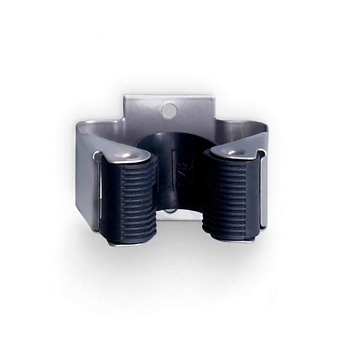 Inofix Colgador escobas adhesivo cromo mate 2055-7-000, metal, blister 2 unid. 0 Inofix Colgador escobas adhesivo cromo mate 2055-7-000, metal, blister 2 unid. 0