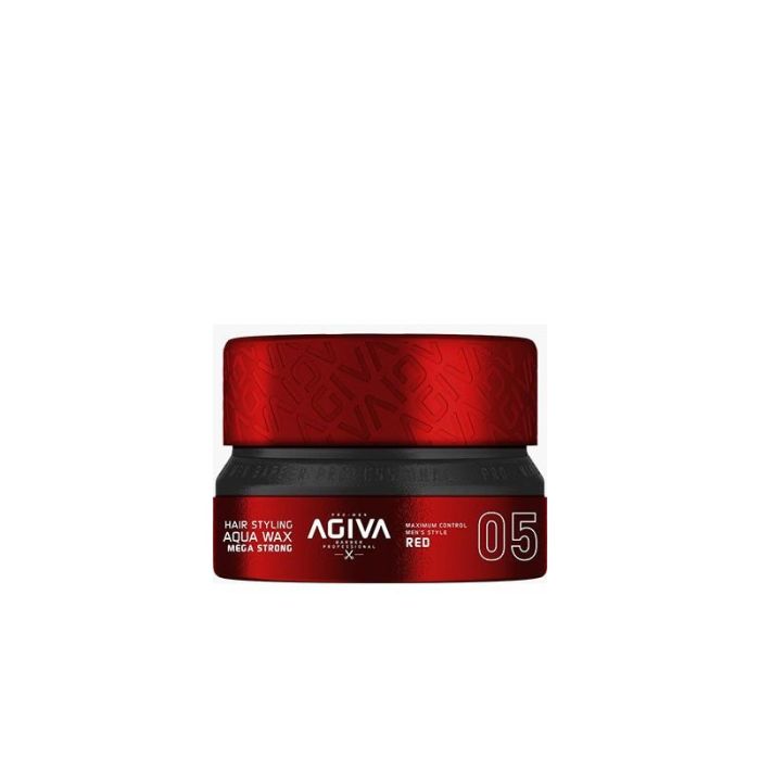 Agiva Hair Styling Aqua Wax Mega Strong Red 05 155 mL Nuevo Formato Agiva