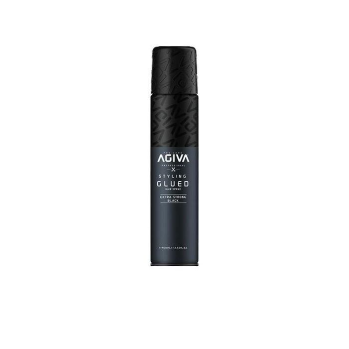 Agiva Styling Glued Hair Spray Extra Strong Black 400 mL Agiva