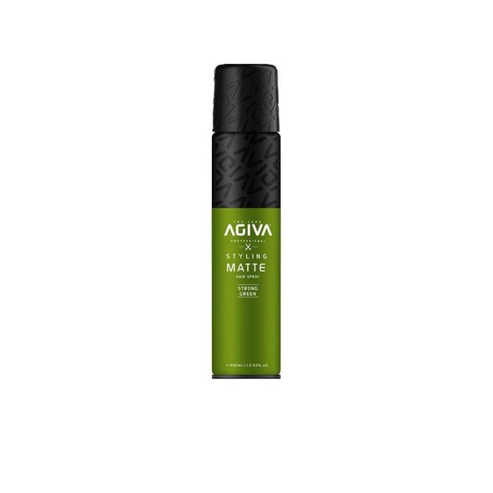 Agiva Styling Matte Hair Spray Strong Green 400 mL Agiva