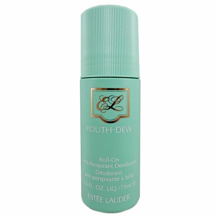 Estée Lauder YOUTH DEW Desodorante Antitranspirante Roll-on Mujer 75 ml - Sin Marcas Blancas - Fragancia Oriental Especiada - Todo Tipo Piel 1 Estée Lauder YOUTH DEW Desodorante Antitranspirante Roll-on Mujer 75 ml - Sin Marcas Blancas - Fragancia Oriental Especiada - Todo Tipo Piel 1