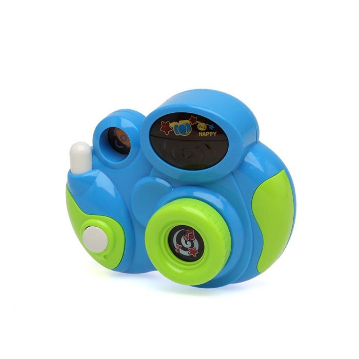 KioKids Juguete Cámara de Fotos para Bebés, con Sonidos Reales, Luces y Melodías, Estimula los Sentidos, +18 Meses, Azul, Pilas Incluidas 2 KioKids Juguete Cámara de Fotos para Bebés, con Sonidos Reales, Luces y Melodías, Estimula los Sentidos, +18 Meses, Azul, Pilas Incluidas 2