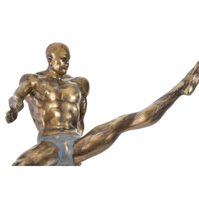 DKD Home Decor Figura Gimnasta Dorado Resina 16 x 33 x 29 cm 1