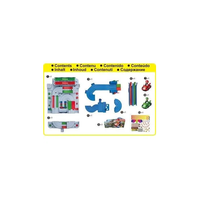 Epoch Mario Kart Racing DX Juego de Carreras con Mario y Luigi 2