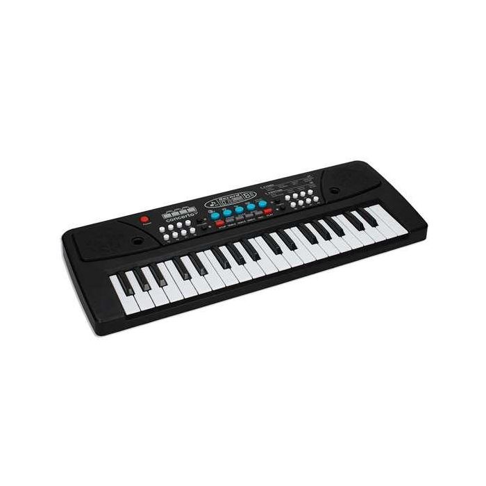 Organo electronico 37 teclas con microfono, toma usb con cable de audio. 43x16x5,40 cm 5 Organo electronico 37 teclas con microfono, toma usb con cable de audio. 43x16x5,40 cm 5