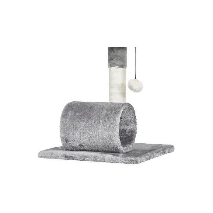 Poste rascador M.PETS EREBUS - Gris y beige 2 Poste rascador M.PETS EREBUS - Gris y beige 2