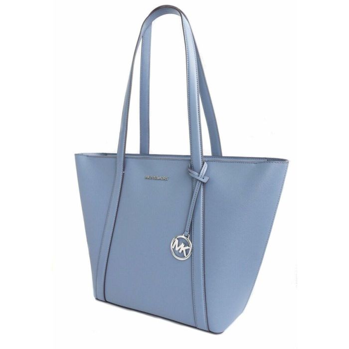 Bolso Mujer Michael Kors PRATT-DENIM Azul 28 x 28 x 13 cm 0 Bolso Mujer Michael Kors PRATT-DENIM Azul 28 x 28 x 13 cm 0