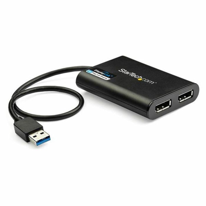Cable DisplayPort USB 3.0 Startech USB32DP24K60 Negro 3 Cable DisplayPort USB 3.0 Startech USB32DP24K60 Negro 3