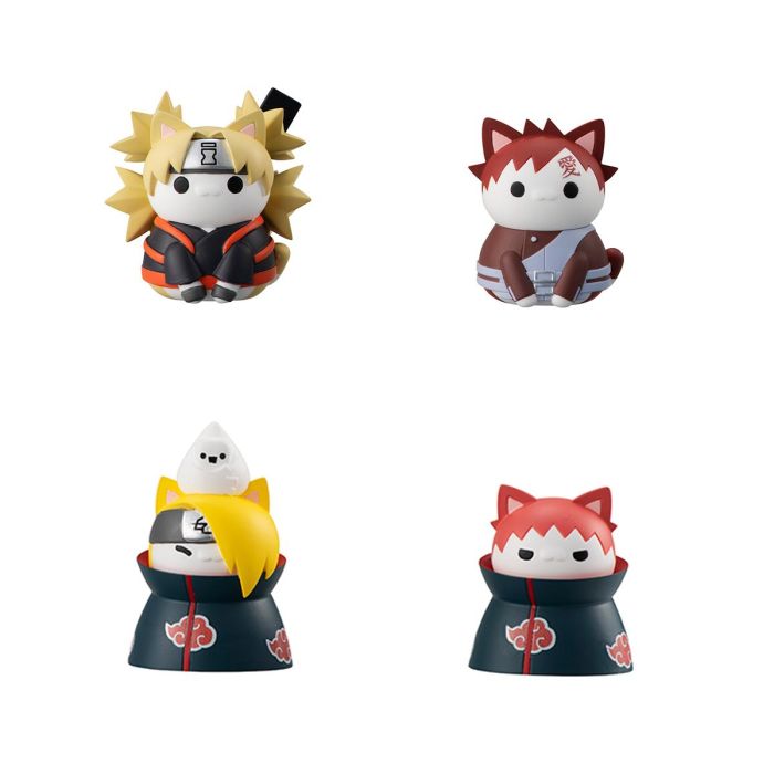 Megahouse Set 8 Figuras Naruto Shippuden NYARUTO! BATTLE VS AKATSUKI 2 Megahouse Set 8 Figuras Naruto Shippuden NYARUTO! BATTLE VS AKATSUKI 2