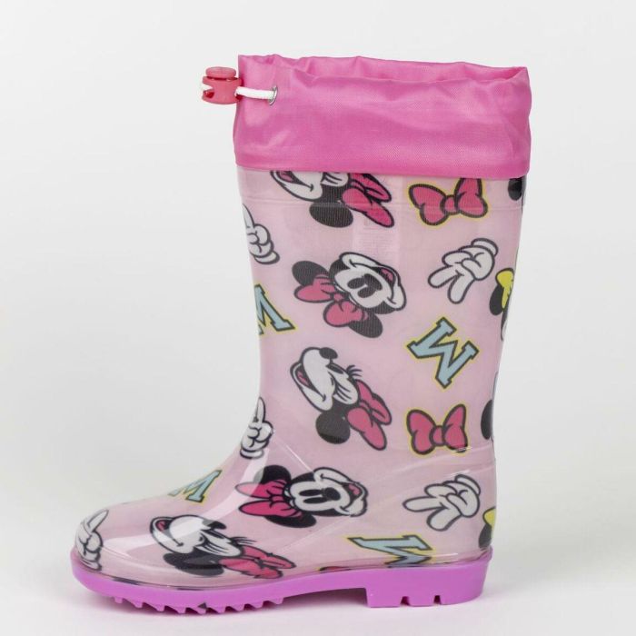 Botas de Agua Infantiles Minnie Mouse Rosa 4 Botas de Agua Infantiles Minnie Mouse Rosa 4