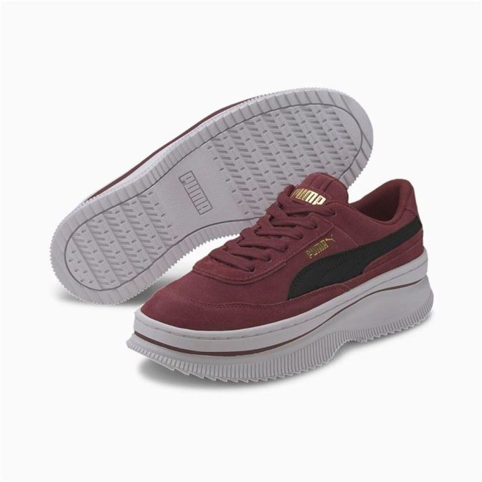 Zapatillas Casual Mujer Puma deva Suede Rojo Oscuro 2