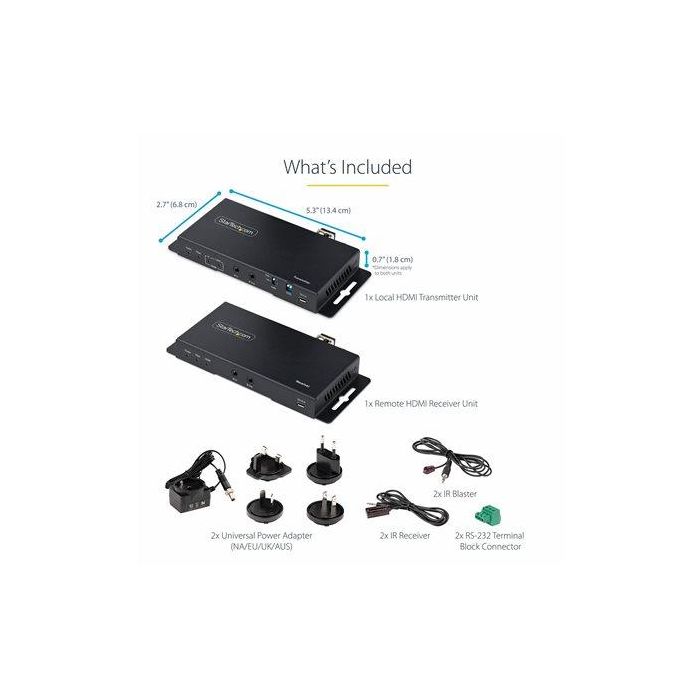 Switch HDMI Startech ST121HD20FXA2 Switch HDMI Startech ST121HD20FXA2