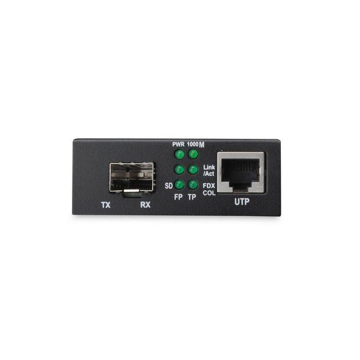 Digitus Gigabit Ethernet Media Converter, SFP SFP Open Slot, without SFP Module 3 Digitus Gigabit Ethernet Media Converter, SFP SFP Open Slot, without SFP Module 3