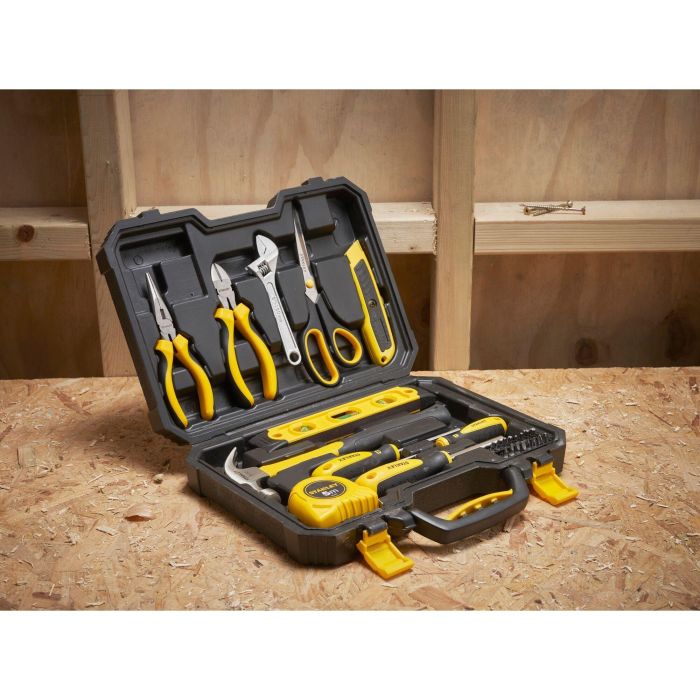 Kit de herramientas de 28 piezas - STANLEY - STHT78050-1 - Estuche de plástico - Negro y amarillo 4 Kit de herramientas de 28 piezas - STANLEY - STHT78050-1 - Estuche de plástico - Negro y amarillo 4