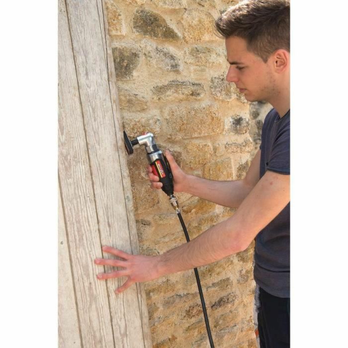 Mecafer FIFTY Compresor de aire vertical 50 L sin aceite 2 HP 10 bar para bricolaje, portátil, con ruedas y manillar 3 Mecafer FIFTY Compresor de aire vertical 50 L sin aceite 2 HP 10 bar para bricolaje, portátil, con ruedas y manillar 3