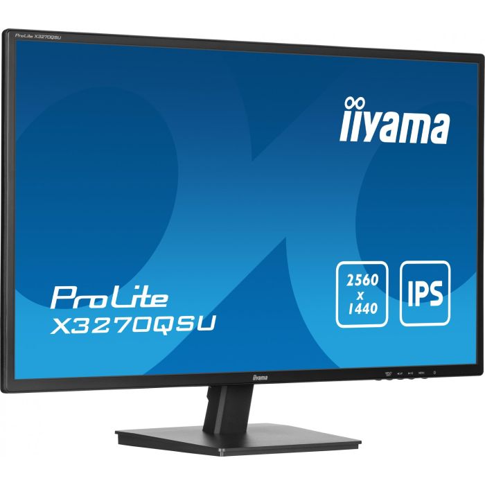 Iiyama X3270QSU-B1 Monitor 32" IPS 2560x1440 100Hz HDMI DisplayPort Altavoces 4 Iiyama X3270QSU-B1 Monitor 32" IPS 2560x1440 100Hz HDMI DisplayPort Altavoces 4
