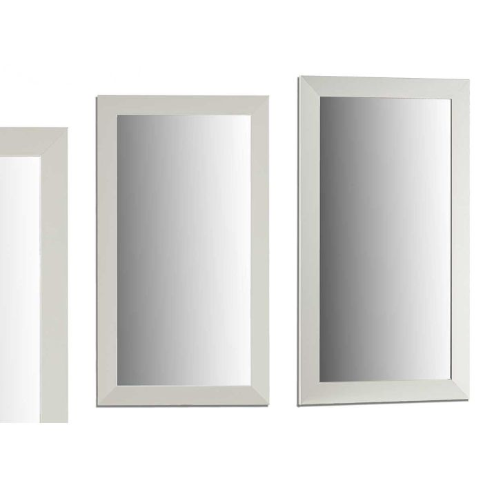 Espejo Moldura Blanco 64X84 Cm Giftdecor (2 Unidades) Espejo Moldura Blanco 64X84 Cm Giftdecor (2 Unidades)
