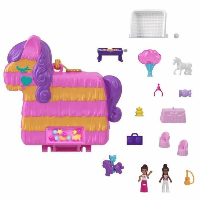 Polly Pocket - Pinata Fiesta Box - Mini -Univers - 4 años y +