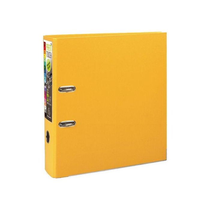 Archivador Palanca Exacompta Prem Touch Forrado Pp Rado A4+ 80Mm Amarillo