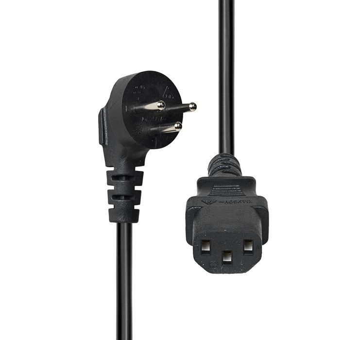 ProXtend Power Cord Israel to C13 2M Black 1 ProXtend Power Cord Israel to C13 2M Black 1