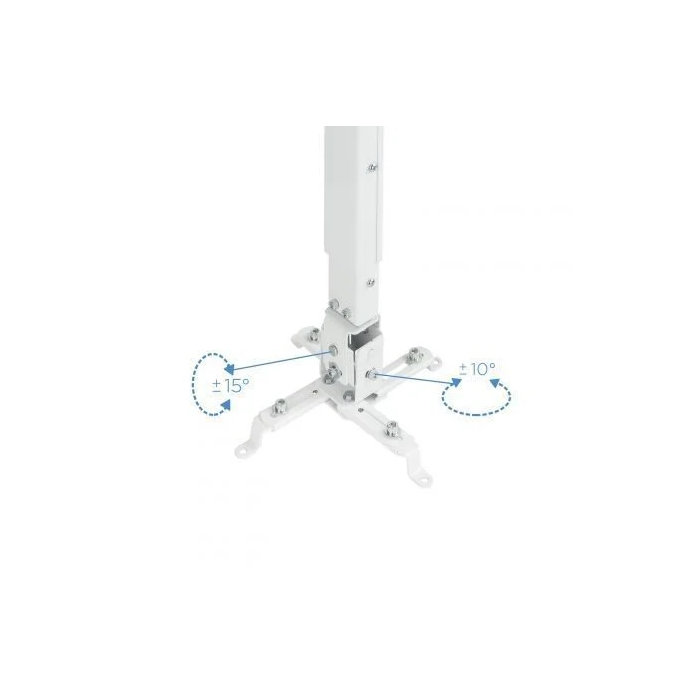 TooQ Soporte de Techo para Proyector PJ2012T-W Inclinable hasta 20kg 2 TooQ Soporte de Techo para Proyector PJ2012T-W Inclinable hasta 20kg 2