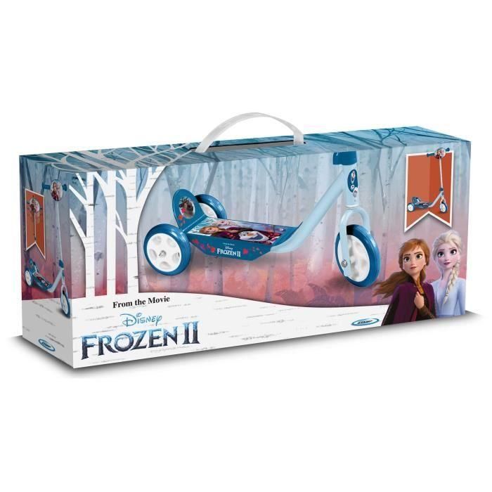 La Reina de la Nieve II Patinete de 3 Ruedas PVC para Niña +2 Años, Ajustable en Altura, Base Grande y Manillar Antideslizante 2 La Reina de la Nieve II Patinete de 3 Ruedas PVC para Niña +2 Años, Ajustable en Altura, Base Grande y Manillar Antideslizante 2