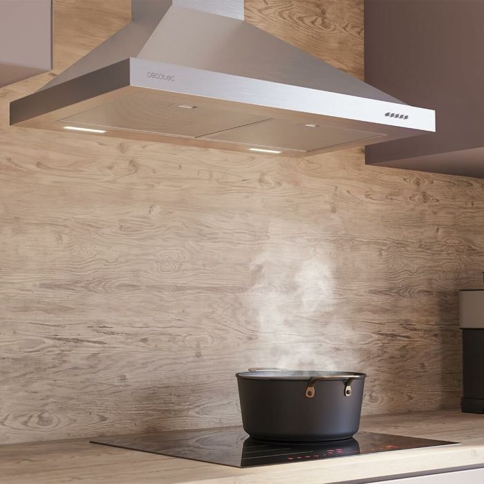 Campana Convencional Cecotec Bolero Flux PM 606500 Inox A 2