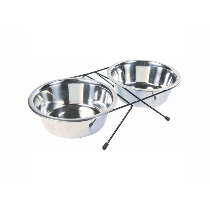 Comedero para Perro Trixie Doble 0 Comedero para Perro Trixie Doble 0