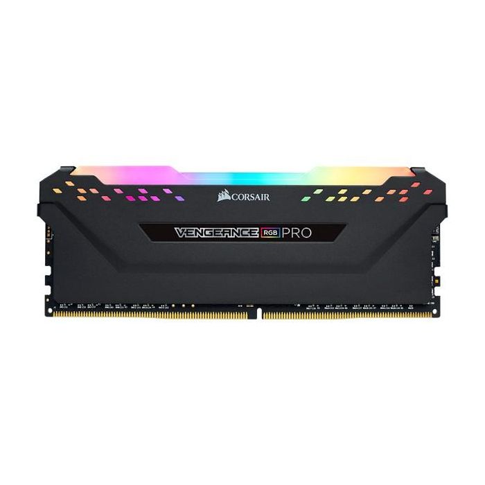 Corsair CMW64GX4M4D3600C18 Vengeance RGB PRO 64 GB (4x 16 GB) DDR4 3600 MHz DIMM Quad-Kit INTEL XMP 2 Corsair CMW64GX4M4D3600C18 Vengeance RGB PRO 64 GB (4x 16 GB) DDR4 3600 MHz DIMM Quad-Kit INTEL XMP 2
