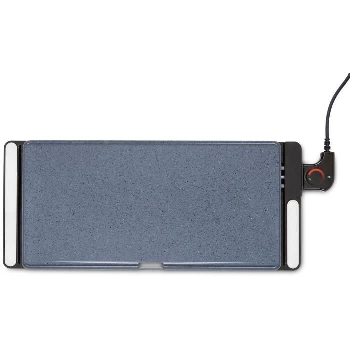 Livoo DOC320 Plancha cerámica 2200W con placa de hierro fundido extraíble y termostato regulable 1