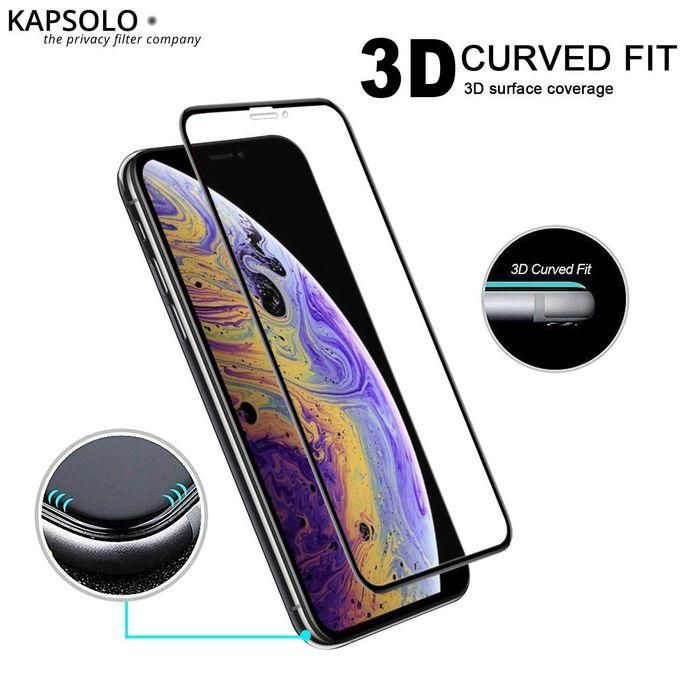Kapsolo Cristal Templado iPhone 13 Pro Max Ultimate Curved Screen Protection Antirayaduras Antireflejos 3